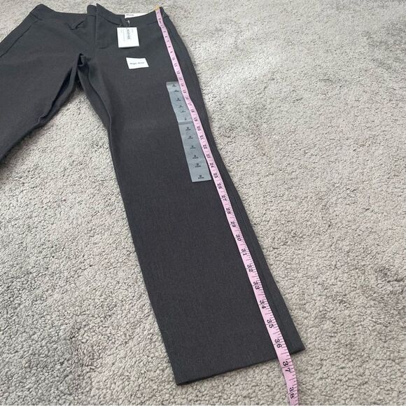 NWT Old Navy High Waisted Pixie Ankle Dark Heather Gray Grey Pant SIze 2 - Picture 8 of 8